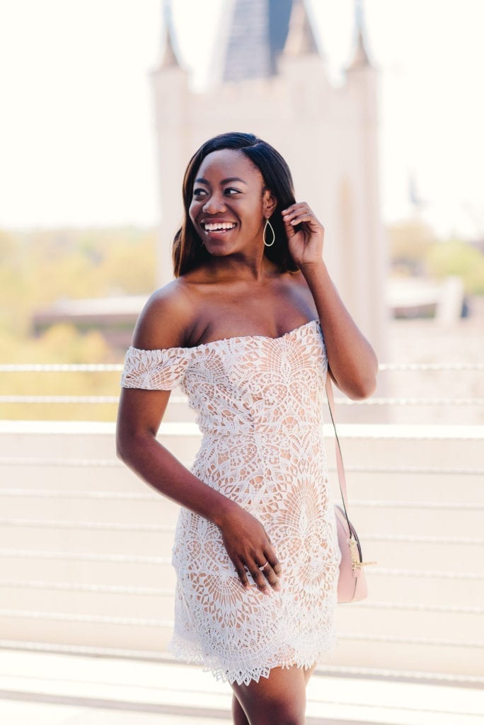 bebe all white dresses